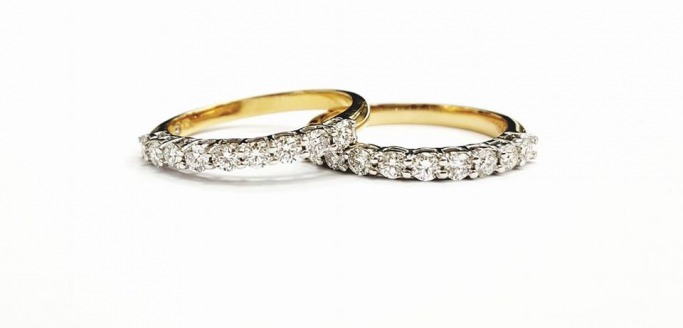 Matching your wedding band to your engagement ring Matching your wedding band to your engagement ring
